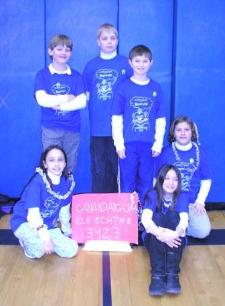 2008-2009 4th grade Odyssey of the Mind team