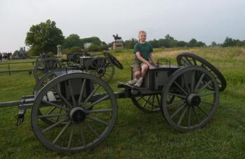 From a trip to Gettysburg with Ron in July 2009