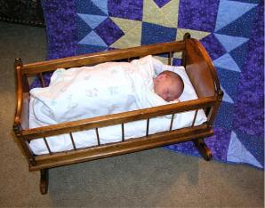 Thomas with his NICU 
